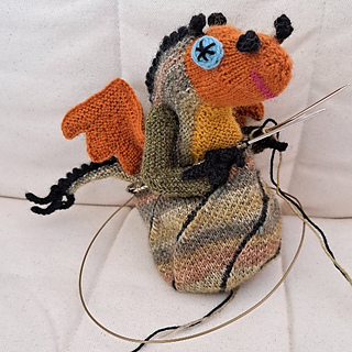 Knitting Dragon!