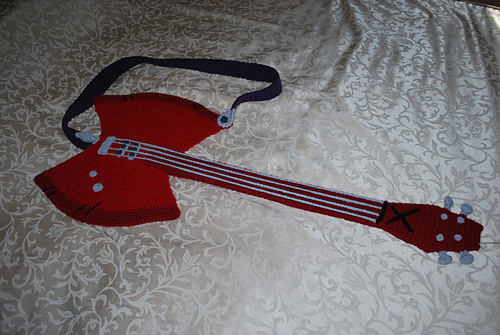 Marceline Adventure Time Bass Guitar - the BlackLory