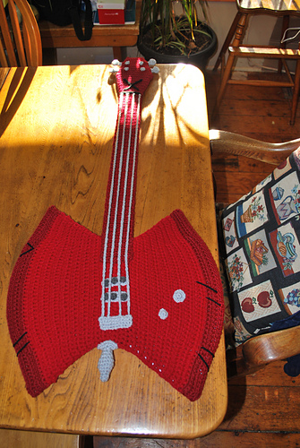 Marceline Adventure Time Bass Guitar - the BlackLory