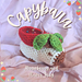 Capybara (Strawberry and Flower Tray) pattern 