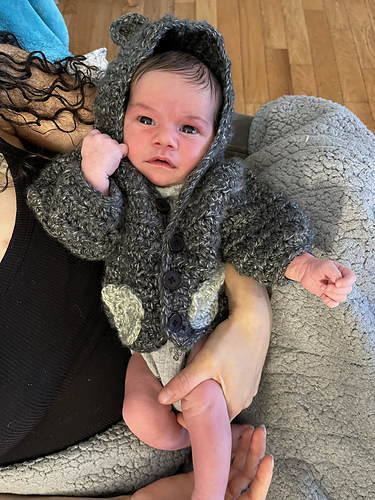 Bear Hug Baby Jacket photo 4