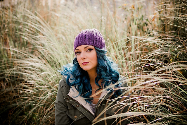 Ravelry: AJK Beaded Rib Beanie pattern 