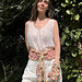Kiss Me Textured Floral Belt Corset Bracelet pattern