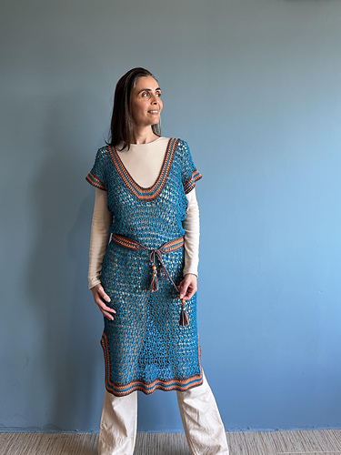 Mesh With Me Dress/Robe/Vest