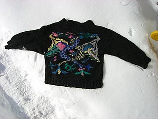 colorwork design from Shannon on the Tipperary pullover pattern