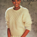 Sweater with Beaded Yoke pattern 