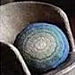 Circular colour cushion pattern 