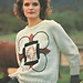 Cream Jersey Ghania inspired pattern 