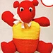 Barney Bear pattern 
