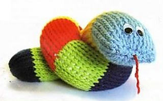 Ravelry: Stripy snake pattern by Saprotex International Design Studio