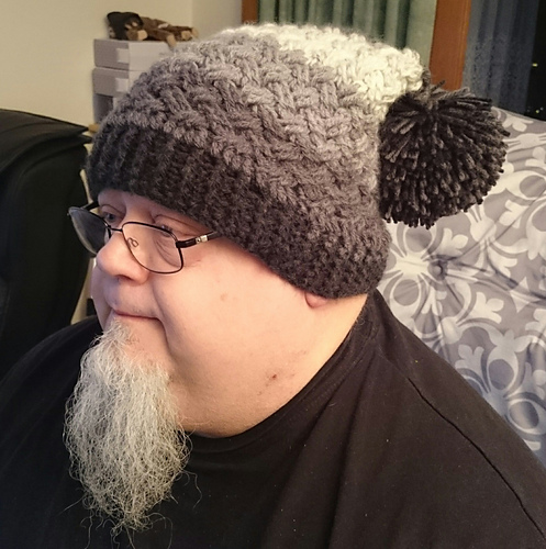 Celtic Weave Crochet Hat photo 9