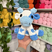 Sitting Blueberry Cow pattern