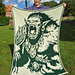 Ogre Onslaught | Fantasy Monster Mosaic Blanket pattern 