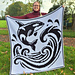 Orca Opus | Whale Overlay Mosaic Crochet Blanket pattern