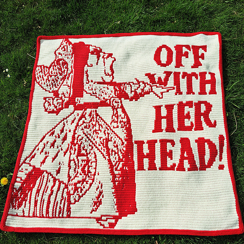 Red Queen of Hearts | Alice in Wonderland Blanket