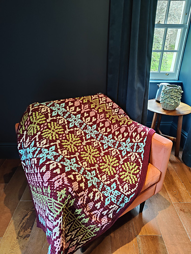 Ravelry Botanica Mosaic Afghan Pattern By Abi McIntyre ravelry-botanica-mosaic-afghan-pattern-by-abi-mcintyre