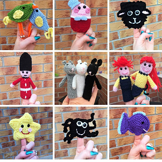 nursery rhyme puppets