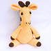 Baby giraffe sitting pattern 