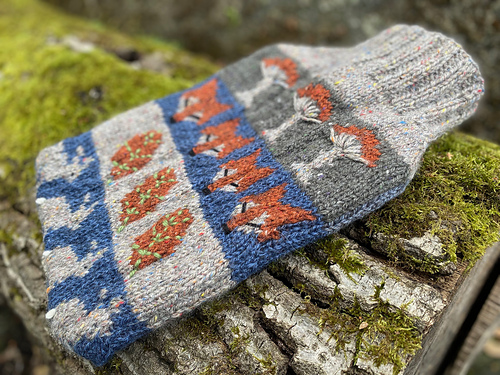 Woodland Walk Hot Water Bottle - Ginny Sturdy