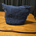 Blue Brocade Bag pattern 
