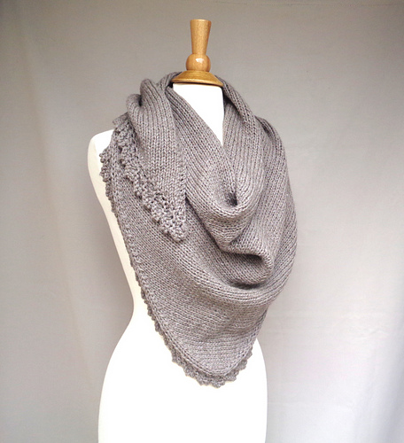 Ravelry: Megane Shawl pattern by Emily Johannes