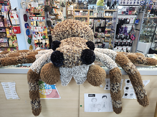 Giant Spider Body Pillow