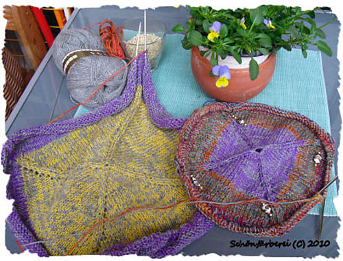 Decke aus Sockenwolle/ Blanket from Sockyarn photo 3