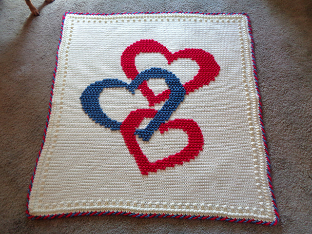 Ravelry: 3 Hearts pattern by Glee Workman
