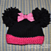 Minnie the Famous Mouse Preemie Hat pattern 