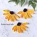 Black-eyed Susan Flower Applique pattern 