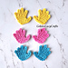 Hands, Handprints Applique pattern 