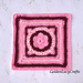 Cotton Candy Square Block pattern