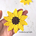 Sunflower Applique pattern
