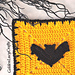 Bat Square Blanket Block pattern