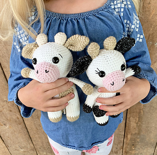 Ravelry: Amigurumi Cow pattern by Amy's Crochet Cave