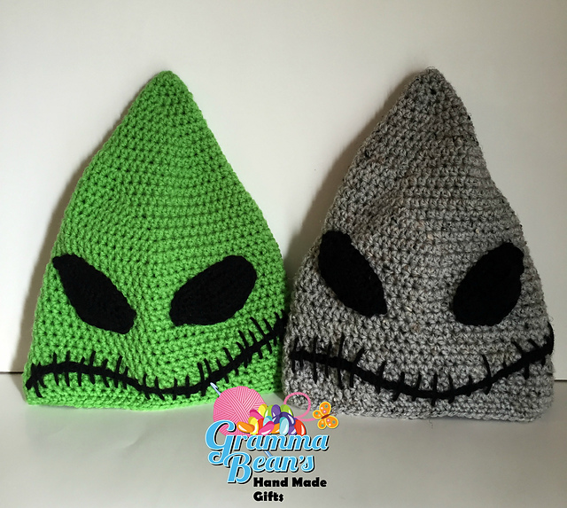 Oogie Boogie Monster Hat pattern by 