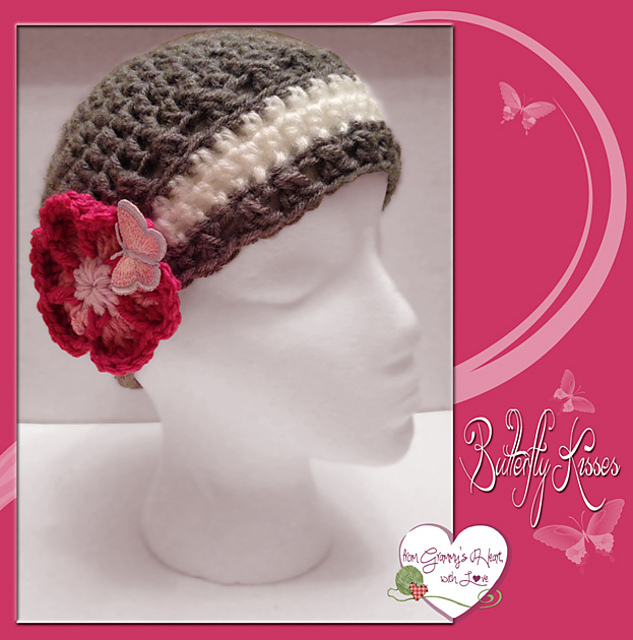 Ravelry Butterfly Kisses pattern by Deborah Ziegler