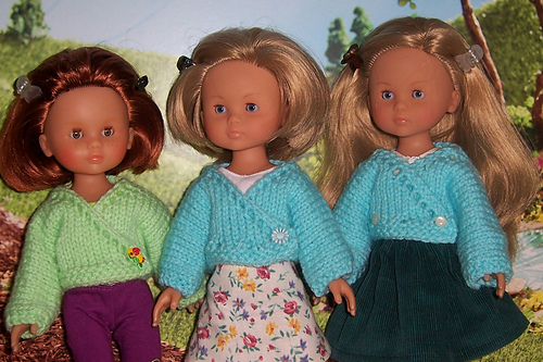 Kimono Sweater Fits 13 & 14-inch Dolls photo 6