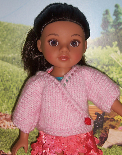 Kimono Sweater Fits 13 & 14-inch Dolls photo 9
