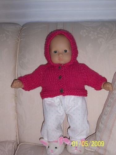 15" Baby Doll Hooded Sweater photo 2