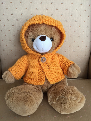 Hooded Sweater for a Cabbage Patch Doll photo 3