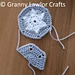 Granny Hexagon Star pattern 