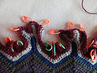 Second repeat, Row 9 closeup