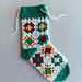 Granny Square Christmas Stocking pattern 
