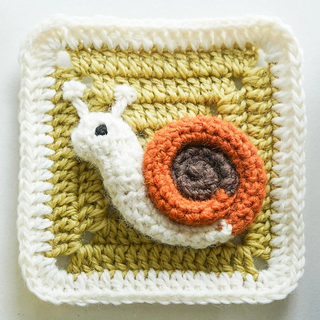Snail Granny Square