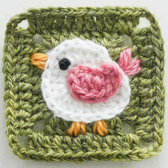 Bird Granny Square