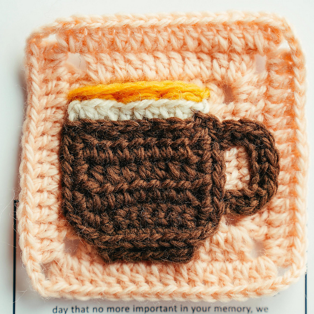 Coffee Granny Square