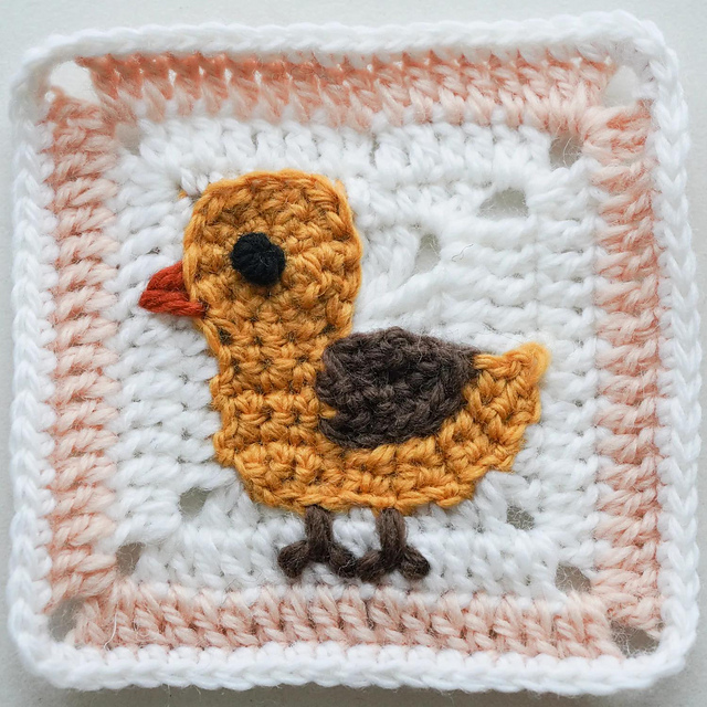 Duck Granny Square