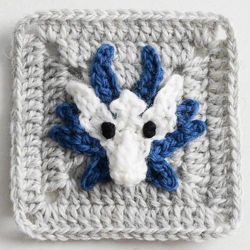 Dragon Granny Square