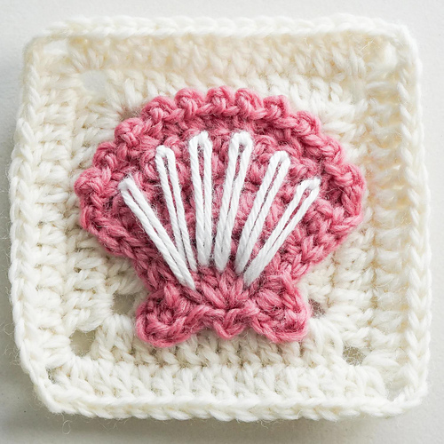 Seashell Granny Square